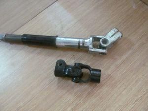 Drive Shaft Assembly with Leather Surface
