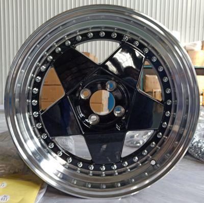 Replica Wheels 17X7.0 Inch Alloy Wheel with Et 45 PCD 5X108 Passenger Car Tires OEM/ODM/Customized Aluminum Alloy Wheel Rim