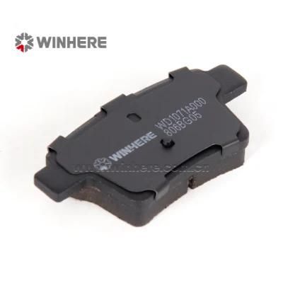 Non-asbestos Rear Brake Pad for Ford/JAGUAR/MERCURY Auto Car Parts ECE R90