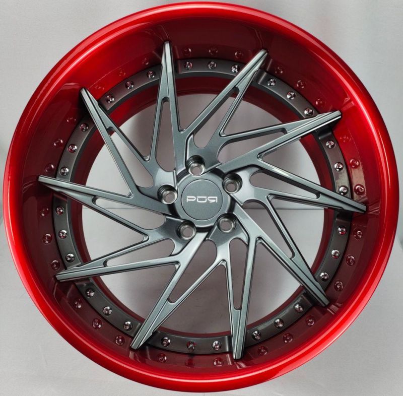 2 Piece Forged T6061 Alloy Rim Car Aluminum Wheels 2020