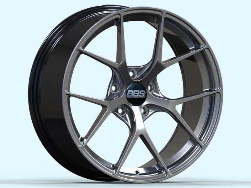 Forged Alloy Wheel with Hyper Black