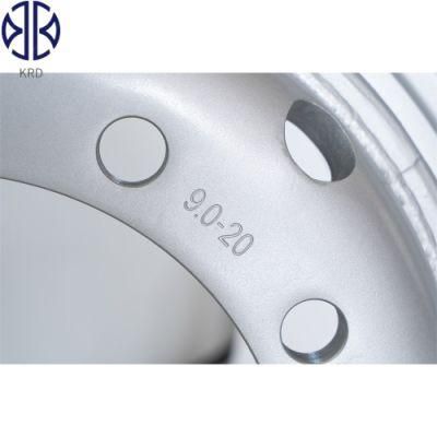 9.00-20 Truck Bus Trailer Dump Heavy Duty High Quality Cheap Price OEM Brand Steel Wheel Rim