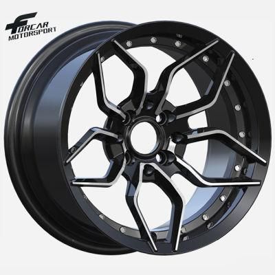 New Design Aftermarket Concave 15X8.25 Inch Racing Car Alloy Wheels