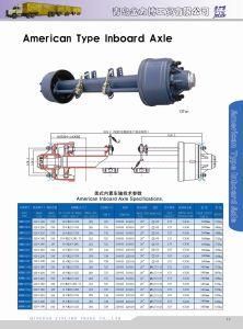 American Type Outboard Axle 13t