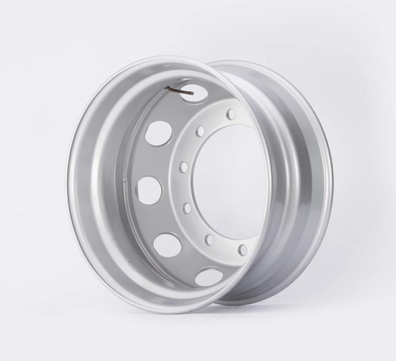 8.25X22.5 9.00X22.5 10holes Str Specifications for Truck Dump Trailer Tubeless Steel Wheel Rim