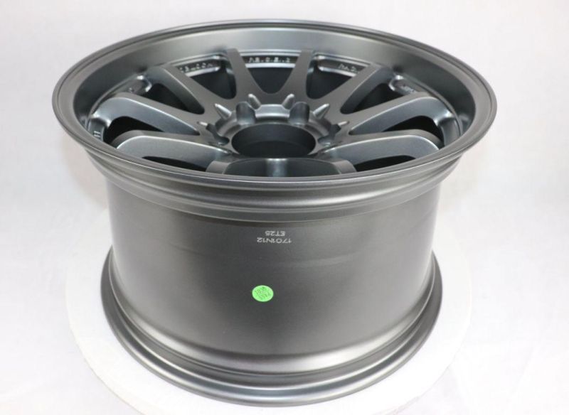 Customized Color Aluminum Casting Full Painting Wheels Rims for Auto Parts
