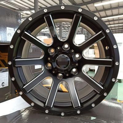 Factory Customization Custom Alloy Wheel Rim Low Price Wholesale Car Aluminium Alloy Wheels Impact off Road Wheels