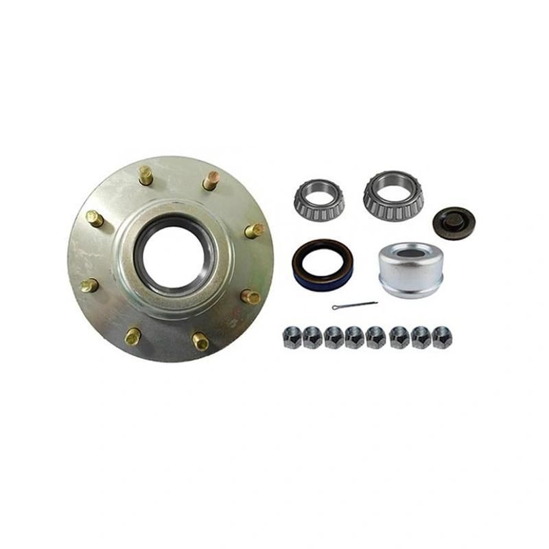 7000lbs Trailer Hub, 8 X 6.5" Bolt Pattern Lazy Hub, 1-3/4" X 1-1/4" Bearings,Trailer Idler Hub