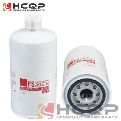 Cummins Diesel Engine Spare Parts 5310808 Fuel Water Separator Cross Fuel Filter Element Reference Fs36253
