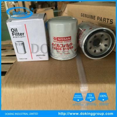 Factory Supply Oil Filter 15208-31uob Auto Parts for Vehicles for Nissan