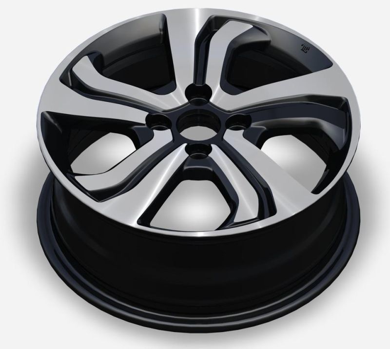 Alumilum Alloy Wheel Rims 15X6.0 Inch 4X100 53 Et Black Concave/Mesh Design Professional Manufacturer for Passenger Car Tire Wheel