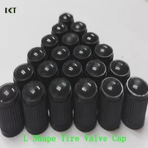 Car Tire Valves Cap PP Plastic Universal Car Wheel Shape &quot;L&quot; Plastic Cap Kxt-L08