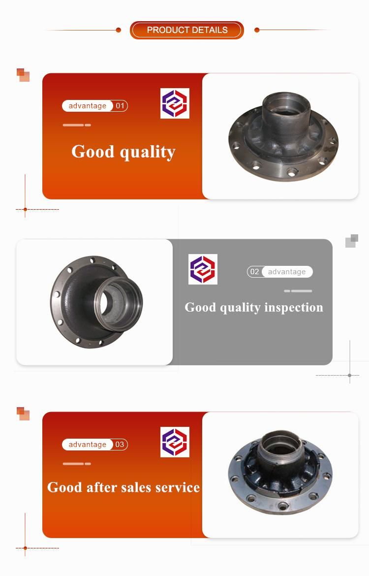 China BPW Wheel Hub for European Truck and Trailer