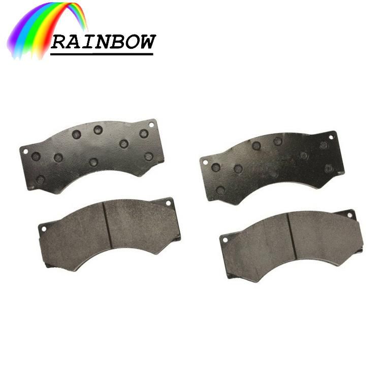 Reliable Auto Spare Parts Front and Rear Axle Semi-Metallic/Low-Metal/Organic Brake Pads/Brake Disc/Liner/Block Bbu8177 for Iveco