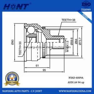 Outer CV Joint Disamembly with 45 ABS for Audi A4