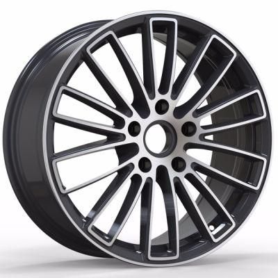 19inch Black Alloy Wheel Staggered