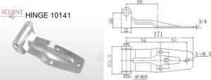 Truck and Trailer Hinge