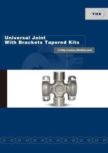 Universal Joint with Brackets Tapered Kits
