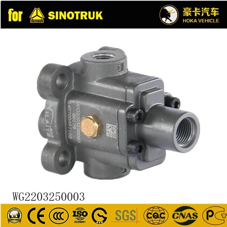 Original Sinotruk HOWO Truck Spare Parts Double H Valve Assembly Wg2203250003
