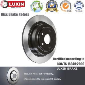 Passenger Vehicles Black Painted Brake Rotors Solid