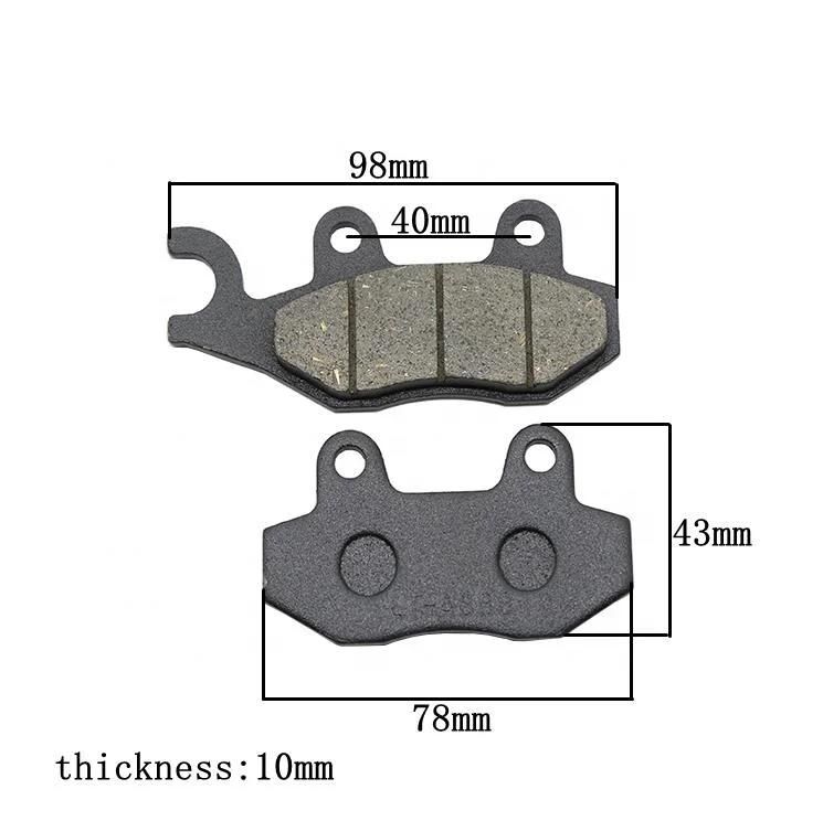 High Quality Motorcycle Front and Rear Disc Brake Pads