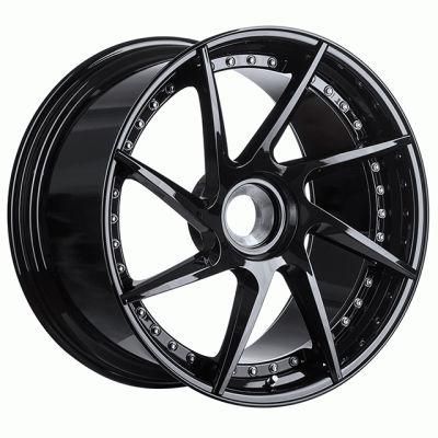 2 Pieces Forged Custom Made Export Alloy Wheel for Luxury Cars