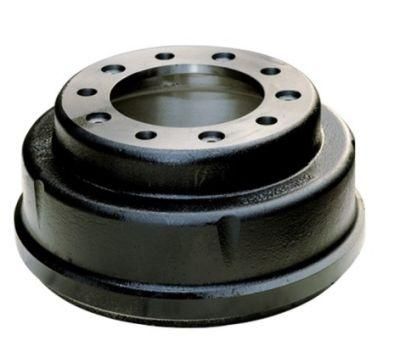 China Casting and Machining Ductile Iron Trailer Parts Rear Axle Brake Drum