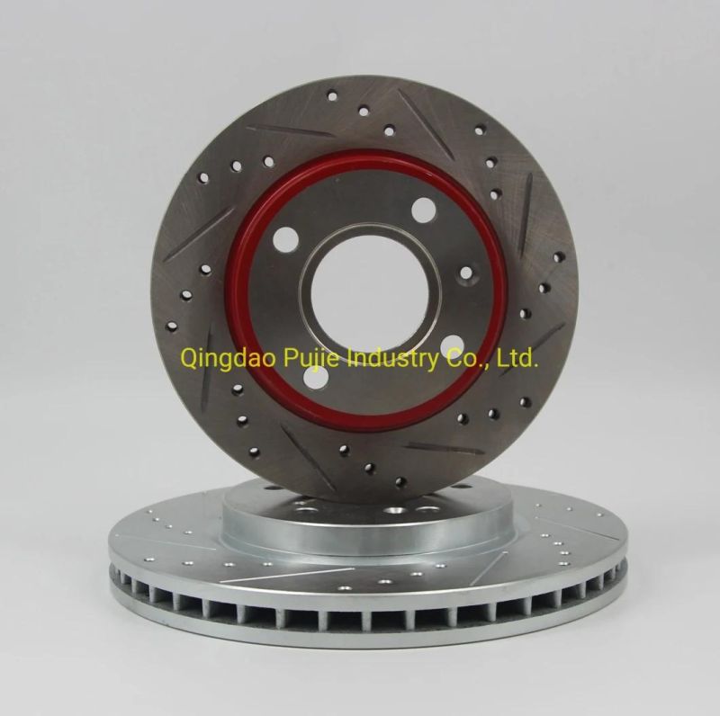 OE UR6133251 Perfessional Auto Brake Rotor for Mazda