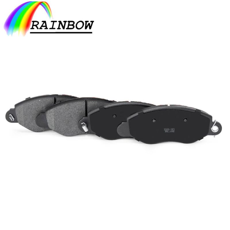 Customized Braking System Semi-Metals and Ceramics Front and Rear Swift Brake Pads/Brake Block/Brake Lining 1318147 for Ford