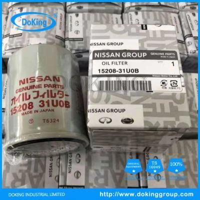 High Quality Auto Parts Oil Filter 15208-31u0b for Nissan