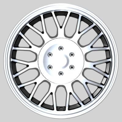 Wholesale Hyper Silver Face 13 to 15 Inch Wheel 5X100 Alloy Wheels Rims