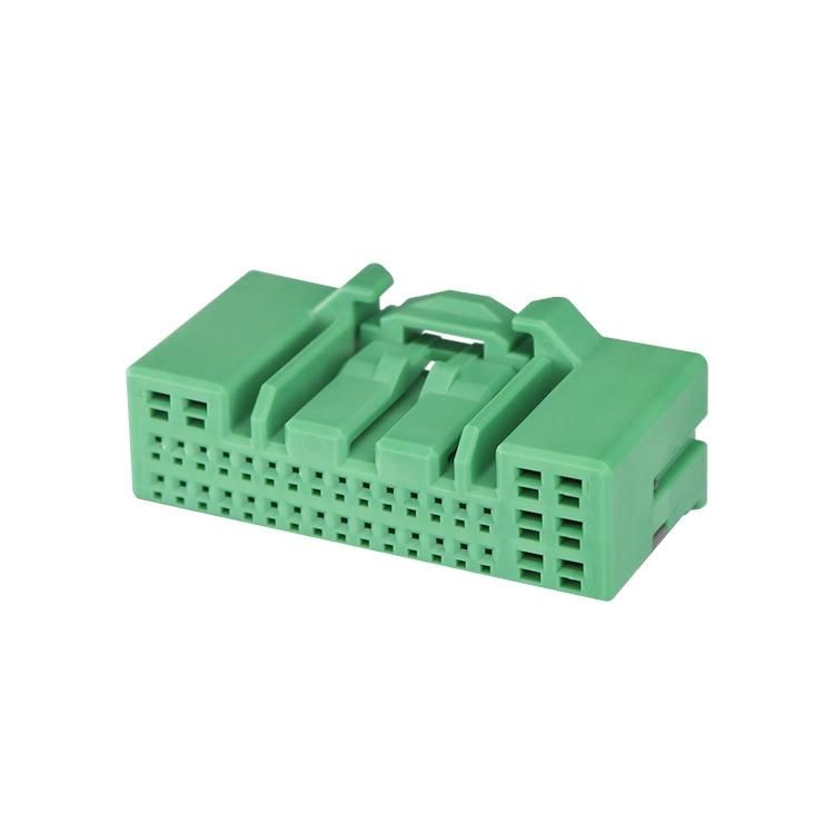 38p Green Female Connector for Car Bcm System Wiring Harness