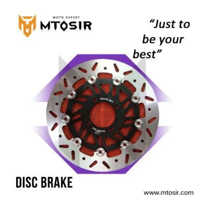 Mtosir High Quality Front Rear Disc Brake Fit for YAMAHA Honda Bajaj Suzuki Motorcycle Accessories Motorcycle Spare Parts Red Blue Orange