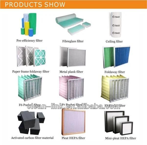 Roof Filter/Ceiling Filter/Industrial Paint Booth Filter (Manufacturer)