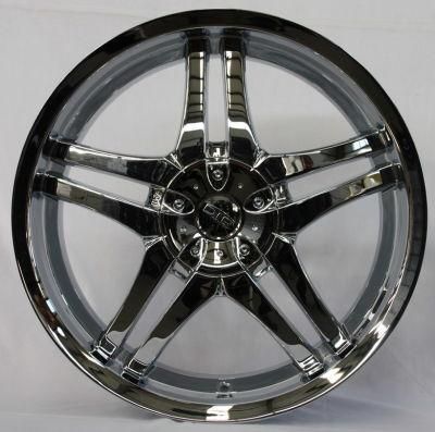 Factory Price 18/20 Inch Black Vacuum Chrome Aftermarket Alloy Wheel Rims