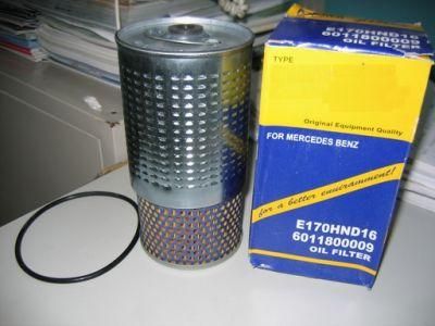 Car Oil Filter 6011800009 E170hnd16 Mercedes