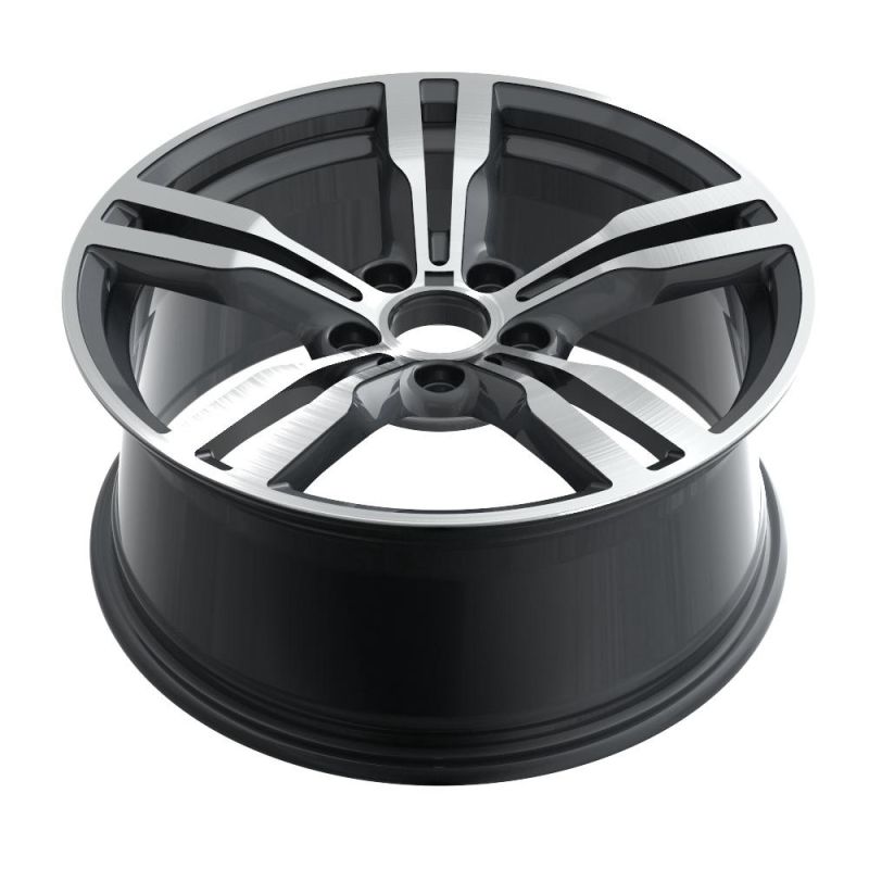 Forged Alloy Rim Wheel with Gun Metal Machined Face