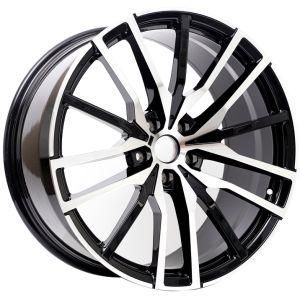 Black Alloy Wheels (20X9.5 inch) Replica Monoblock Rims