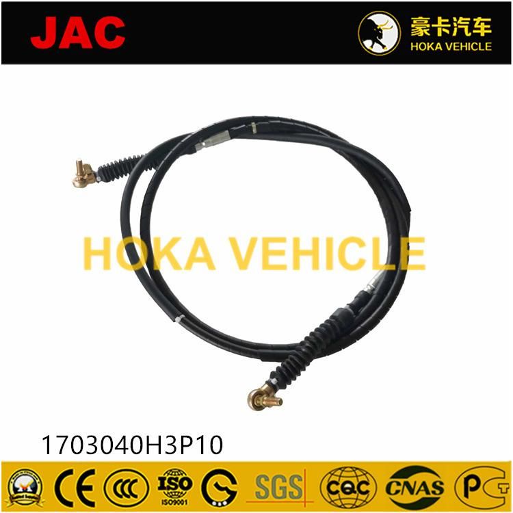 Original and High-Quality JAC Heavy Duty Truck Spare Parts at Selector Cable 1703040h3p10