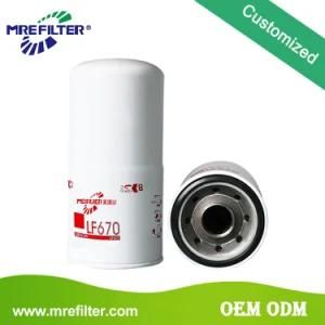 Auto Spare Parts Car Wholesale Trucks Oil Filter for Generator Engine Lf670