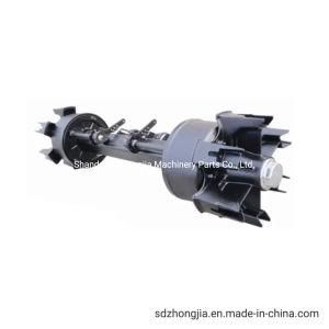 13t 16t Spoke Axle American Type Axle Trailer Axle Rear Axle for Semi Trailer Truck Parts and Auto Spare Parts