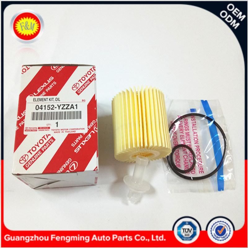 04152-Yzza1 Auto Spare Parts Engine Parts Oil Filter for Camry Auto Engine Oil Lubricants Car Filter Element