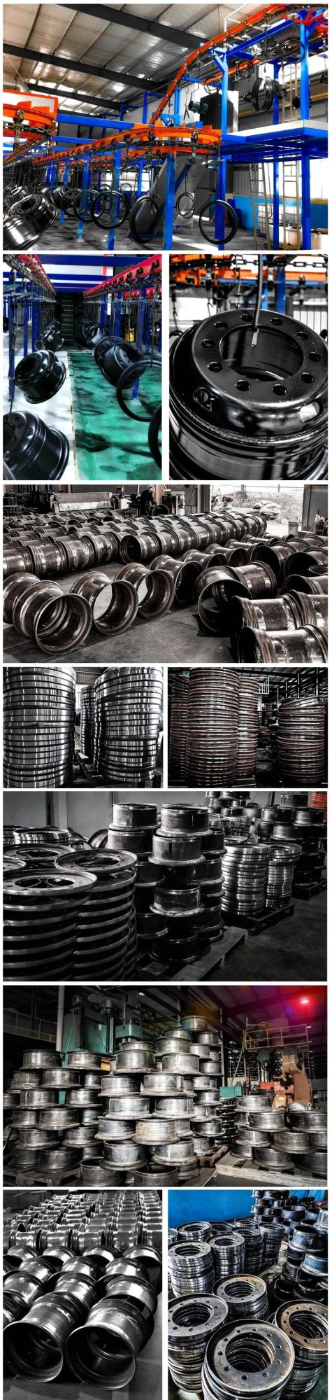 China OTR Wheel Supplier Tyre Size 37.25-35 35 Inch 5PC Type 35-31.00/4.0 OTR Steel Wheel Rim