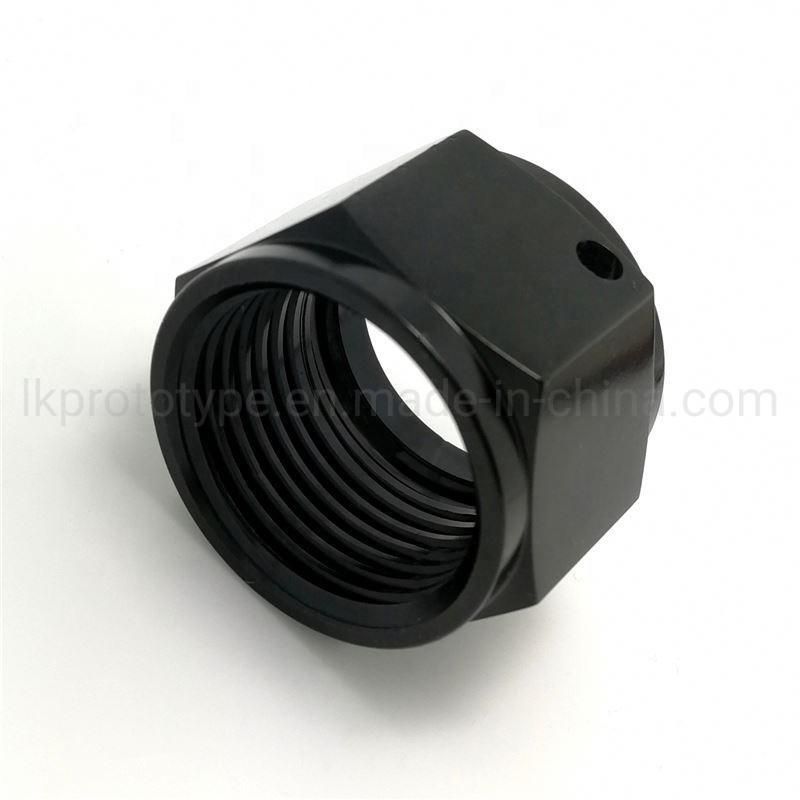 Factory/Manufacture Customized/CNC Machining Part Luminaire Part Black/Anodized CNC Machining/Turning Aluminum