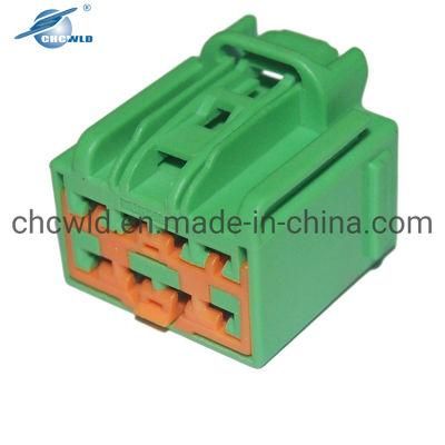 Automotive Connector Female 8p Plug and Play Yy9082821-1 for Ford Door Green Connector