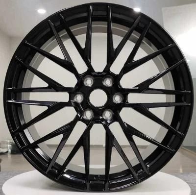 Wheels Forged Monoblock Wheel Rims Deep Dish Rims Sport Rim Aluminum Alloy American Racing Wheels with Glossy Black&#160;