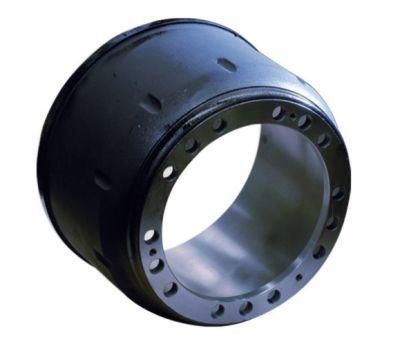 China Casting and Machining Ductile Iron Commercial Heavy Truck Parts Rear Axle Brake Drum