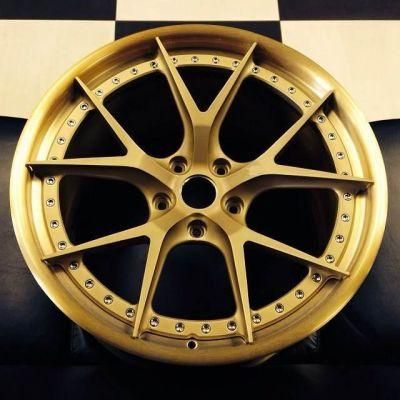 Aluminum Alloy Replica Car Wheel Rims 18 19 20 22 Inch 5 Holes Forged Wheel