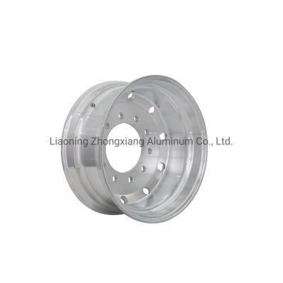 High Quality Forged Alloy Wheel for Commercial Bus/Truck/Trailer 22.5X9.00 (-) Single Wheel