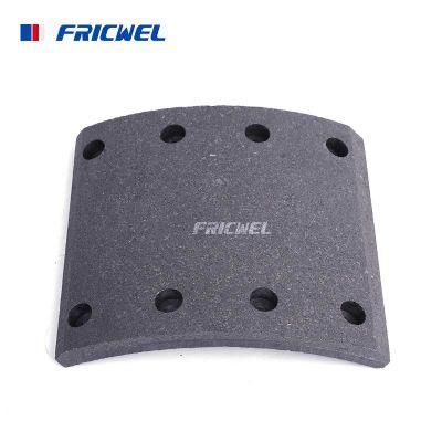 Fricwel Semi-Metal Material Brake Lining Brake Pads for Wva 19284